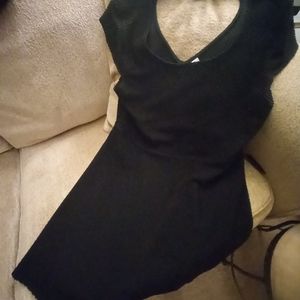 Black Heart Cutout Dress